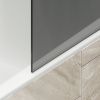 Душевая шторка на ванну Maybah Glass MGV-252-2ш 30х140 стекло тонированное профиль бронза ориентация универсальная