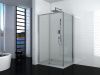Душевой уголок Cerutti SPA VITO110-L 110х80 стекло прозрачное профиль хром без поддона
