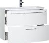 Тумба с раковиной De Aqua Лонг 00167099 90х40 подвесная цвет белый