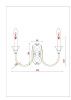Бра Arte Lamp Collinetta (Цоллинетта) A4094AP-2WH