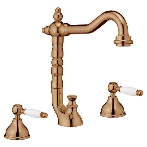 Смеситель Webert Dorian DO750202065 на раковину бронза - фото 2