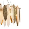 Люстра подвесная Natali Kovaltseva Triada (Триада) TRIADA 81409/8C GOLD WHITE