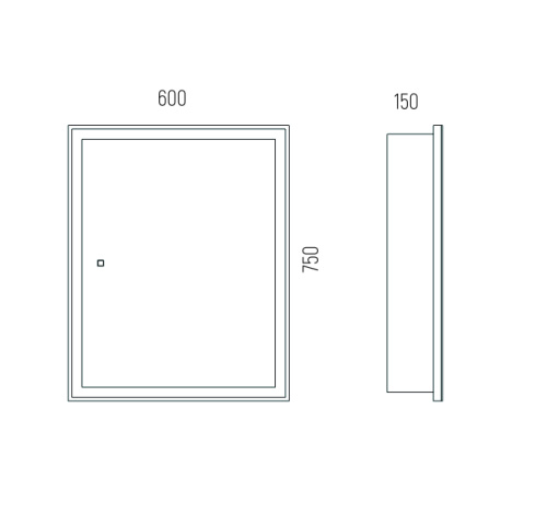 Зеркало-шкаф Corozo Толедо SD-00001392 60х15х75 подвесной цвет белый - фото 2 Зеркало-шкаф Corozo Толедо SD-00001392 60х15х75 подвесной цвет белый - фото 2