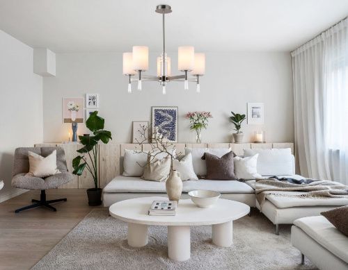 Люстра на штанге Ambrella Light Modern (Модерн) LH56251 - фото 4