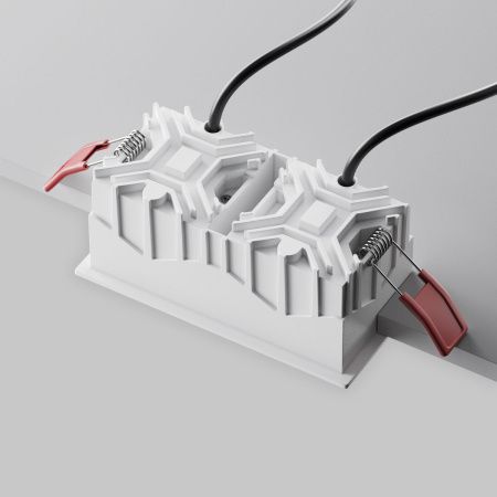 Светильник встраиваемый Maytoni Technical Alfa LED DL043-02-10W3K-SQ-W-1