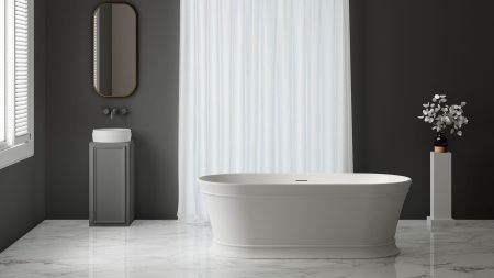 Ванна акриловая Zenon Heritage 4000.000.000.000.40908 170х80 отдельностоящая овальная