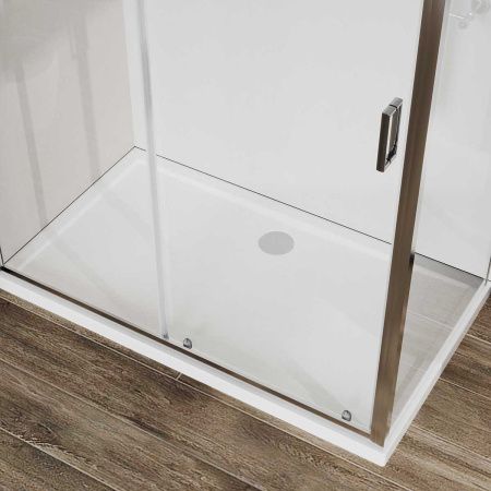 Душевой уголок Vincea City VSR-5CT9012CL 120х90 стекло прозрачное профиль хром без поддона