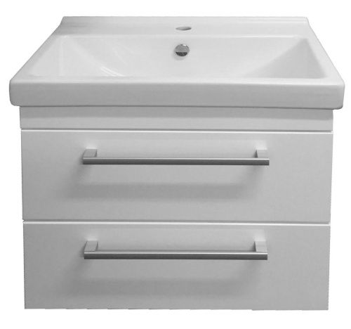 Тумба с раковиной Loranto Модерн CS00039375 60х40 подвесная цвет белый