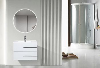 Тумба с раковиной Parly Bella Bella70 69х47х50 подвесная