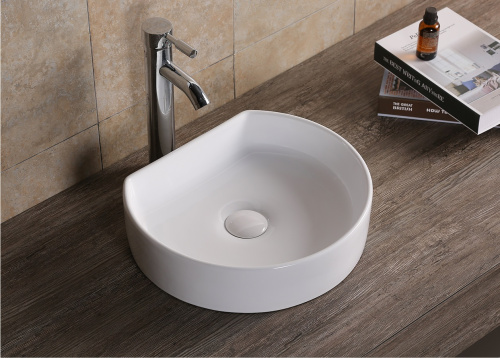 Раковина из сантехнического фарфора Cerutti SPA CR7088 40х35 накладная цвет белый
