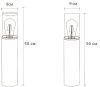 Ландшафтный светильник Arte Lamp Wazn (Вазн) A6215PA-1BK