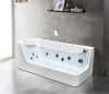Ванна акриловая гидромассажная Cerutti SPA C-494-17L 170х80 пристенная асимметричная с ножками