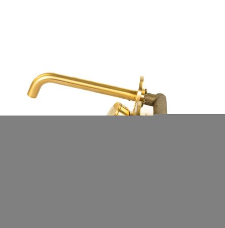 Смеситель для раковины Emmevi Filobrass 85155/ORS встраиваемый в стену золото