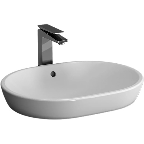 Раковина Vitra Metropole 60 см 5942B003-0012 накладная цвет белый