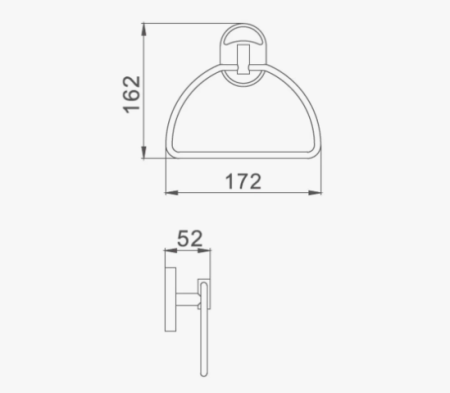 Полотенцедержатель D-Lin D233700