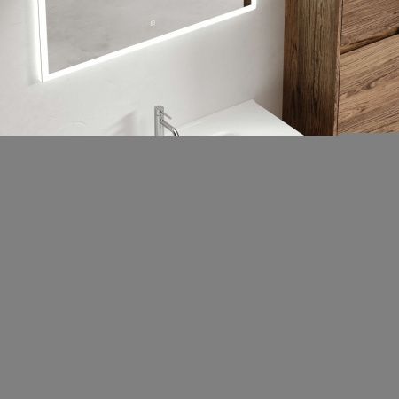 Тумба под раковину Sancos Libra LB90ECH 90х50 подвесная цвет коричневый