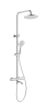 Душевая стойка Arrow AG3317SHU1CP настенная цвет хром с термостатом