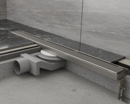 Душевой лоток Plumberia Selection PSL LINEAR PSL60MT 60х5 нержавеющая сталь