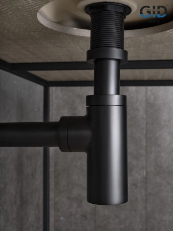 Сифон для раковины Gid Minucia 75503S черный