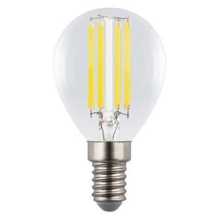 Лампа светодиодная Uniel LED-G45-4W/3000K/E14/CL GLY01TR
