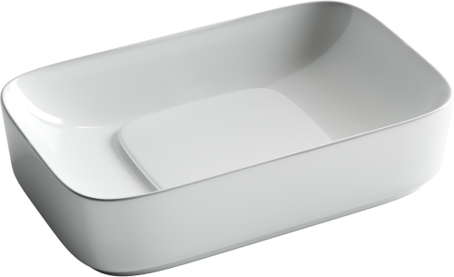 Раковина Ceramica Nova ELEMENT 60 см CN5021 накладная цвет белый - фото 2