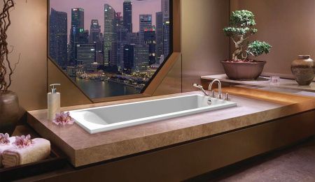 Ванна акриловая C-Bath CBQ007002 160х70 пристенная прямоугольная