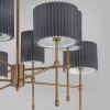 Люстра на штанге Eurosvet Notturno (Ноттурно) 60162/8 латунь Smart