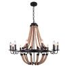 Люстра подвесная Arte Lamp Marsiglia (Марсиглиа) A8956LM-12BK