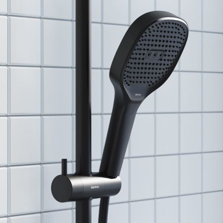 Душевая лейка Damixa Merkur 940020300 цвет черный
