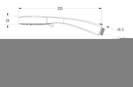 Душевая лейка LeMark LM0813C цвет хром