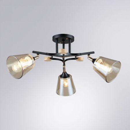 Люстра потолочная Arte Lamp Glassy (Глассы) A5078PL-3BK