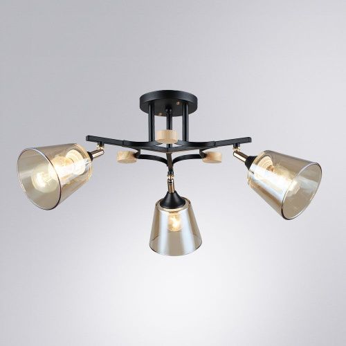 Люстра потолочная Arte Lamp Glassy (Глассы) A5078PL-3BK - фото 3