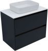 Тумба под раковину Allen Brau Activity 1.34012.AM 80х50 подвесная цвет черный