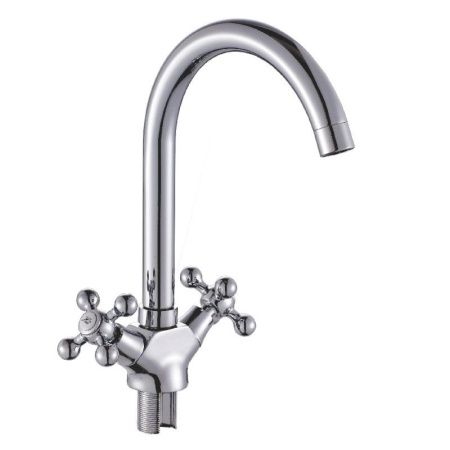 Смеситель для кухни Cron CN4719 на мойку хром