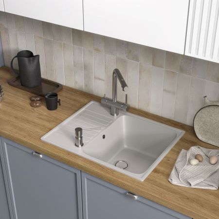 Смеситель для кухни Reflexion Lago RX9903SS на мойку нержавеющая сталь