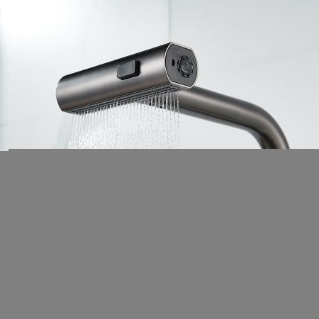 Смеситель для кухни Shevanik S263T на мойку оружейная сталь