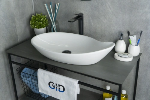 Раковина Gid Creativo 65 см N9052 (51116) накладная цвет белый - фото 2