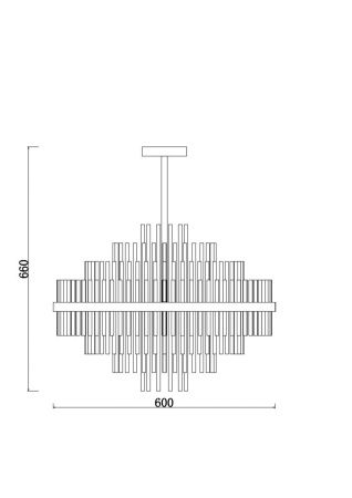Люстра на штанге Freya Agora Modern FR5216PL-09BS