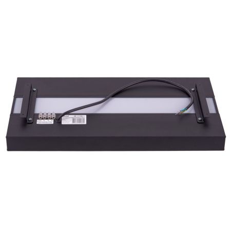 Панель светодиодная Uniel ULO-K16B 2x16W/4000K/L50 5W/RGB IP44 BLACK