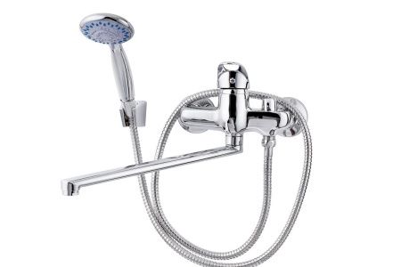 Cмеситель для ванны и душа TSARSBERG TSB-950-1207 настенный хром