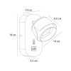 Спот Arte Lamp Amaks (Амакс) A8026AP-1BK