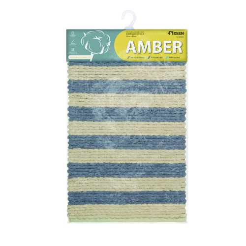 Коврик для ванной Fixsen Amber FX-8040W - фото 4