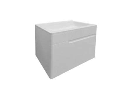 Тумба с раковиной Эстет Kare Luxe ФР-00007077 60х50 подвесная цвет белый