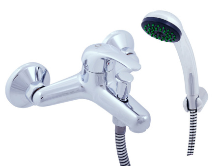 Смеситель для ванны и душа SAZAVA SA054.5/1 настенный хром