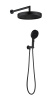 Душевой гарнитур Boheme Cell 427-SGM настенный антрацит глянцевый