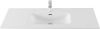 Раковина керамическая Aquanet Flat 00330427 120х50 полувстраиваемая цвет белый 1 отверстие под смеситель