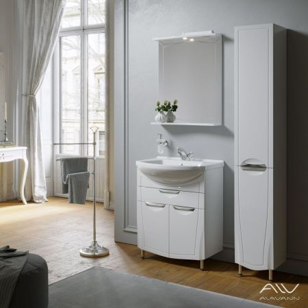 Тумба с раковиной Alavann Monaco ALV0983000 70х40 напольная цвет белый