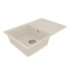 Кухонная мойка LeMark Imandra 760 9910030 76х50 цвет бежевый поверхность матовая