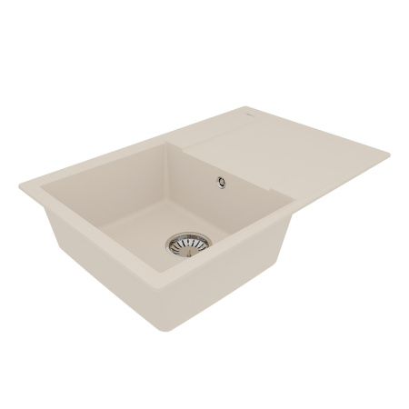 Кухонная мойка LeMark Imandra 760 9910030 76х50 цвет бежевый поверхность матовая