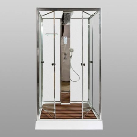 Душевая кабина AvaCan Z122MT 120х90 прямоугольная с крышей ориентация универсальная